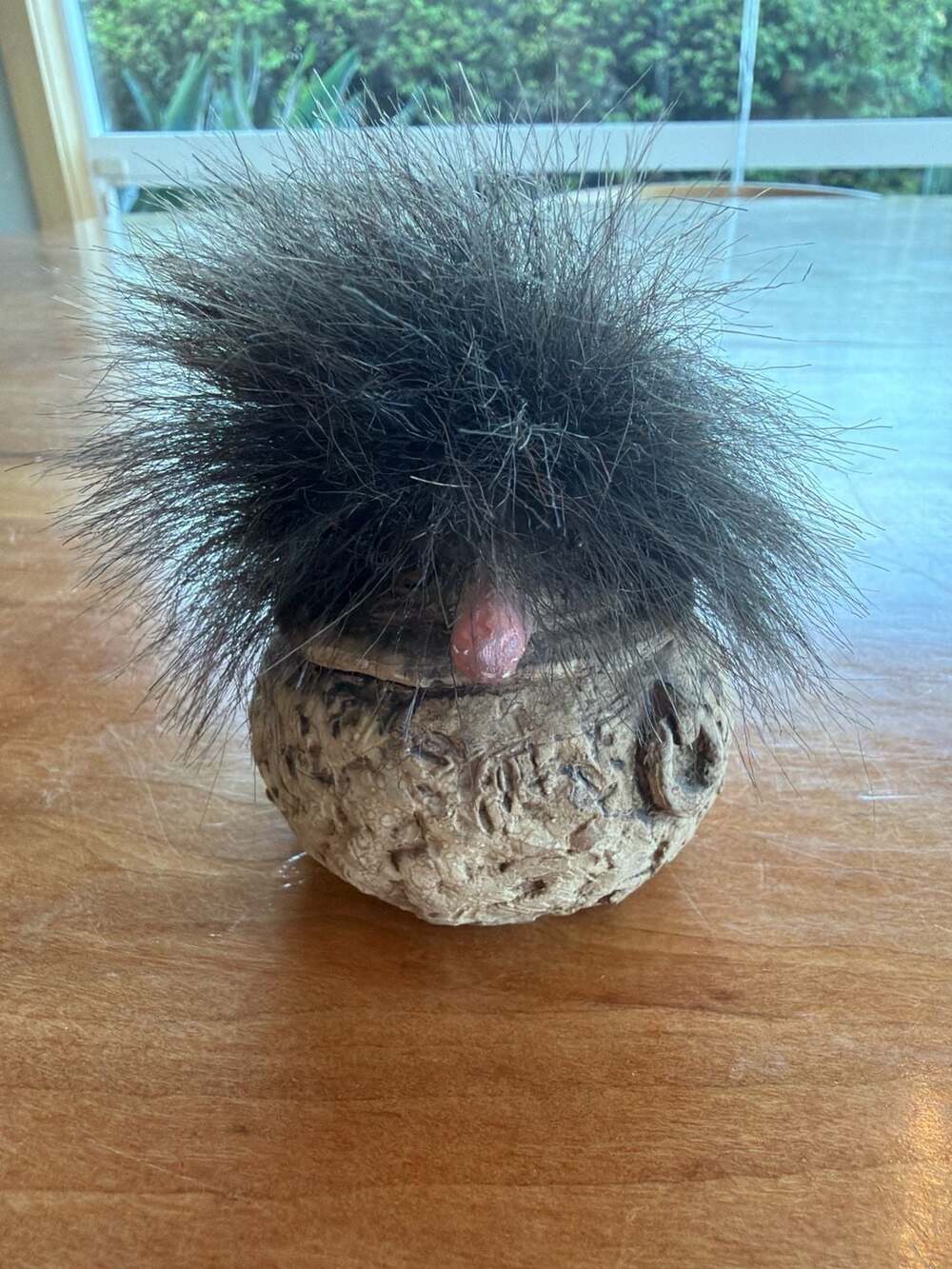 Vintage NyFORM Original Handmade in Norway Small Round Ball Troll Figurine